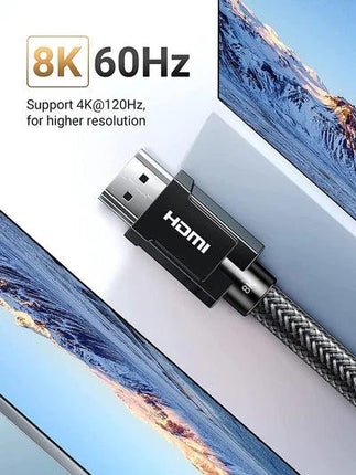 UGREEN 8K HDMI Male To Male Cable - 1.5m - كيبل اتش دي ام اي