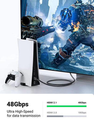 UGREEN 8K HDMI Male To Male Cable - 1.5m - كيبل اتش دي ام اي