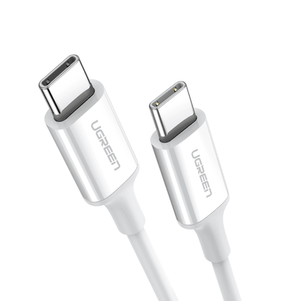 Ugreen Cable USB-C To USB-C 2.0 2M White - PC BUILDER QATAR - Best PC Gaming Store in Qatar 