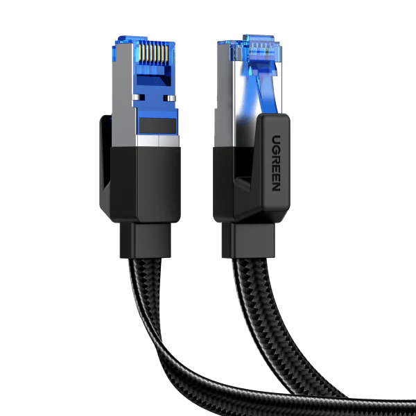 UGREEN Cat 8 Ethernet Cable RJ45 10FT (3M), High Speed Braided 40Gbps 2000Mhz - كيبل نت 3 متر