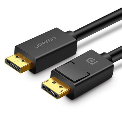 UGreen DisplayPort 1.2 4K Male to Male 3M Cable - Black -  كابل ديسبلاي