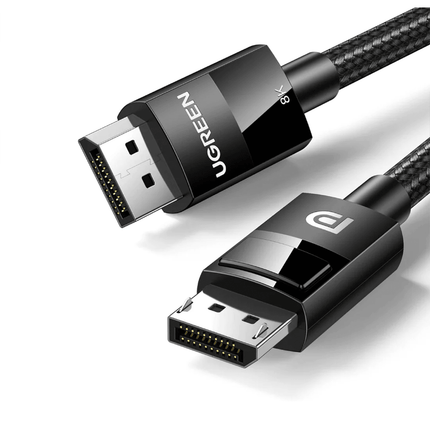 Ugreen DisplayPort 1.4 Male To Male Cable - 1.5m -  كابل ديسبلاي