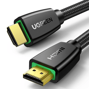 Ugreen HDMI 2.0 4K UHD with Braid Cable - 1.5m - Black -  كيبل اتش دي ام اي
