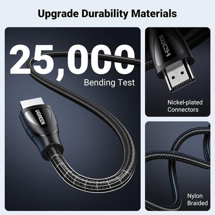 Ugreen HDMI 2.1 Male To Male Cable - 1.5m -  كابل اتش دي ام اي