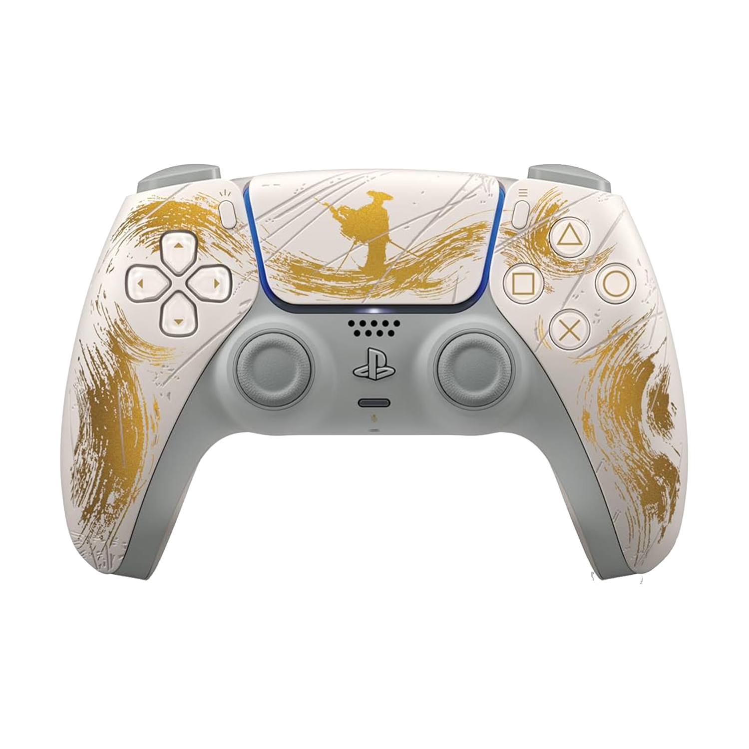 Sony 5 DualSense Wireless Controller - Ghost of Yotei Gold Limited Edition - وحدة تحكم Sony 5 DualSense Wireless Controller - Ghost of Yotei Gold Limited Edition - وحدة تحكم