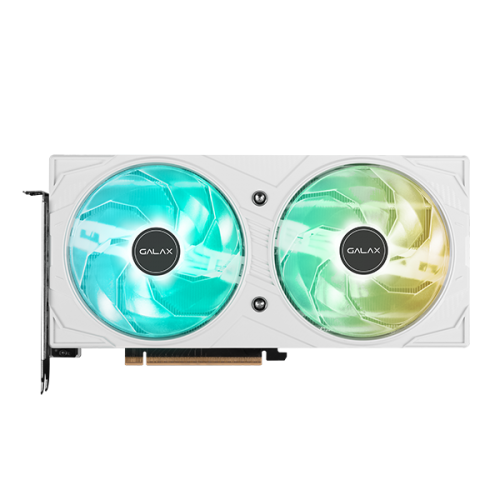 GALAX GeForce RTX™ 5060 EX White 8GB GDDR7 DLSS 4 - كرت شاشه أبيض
