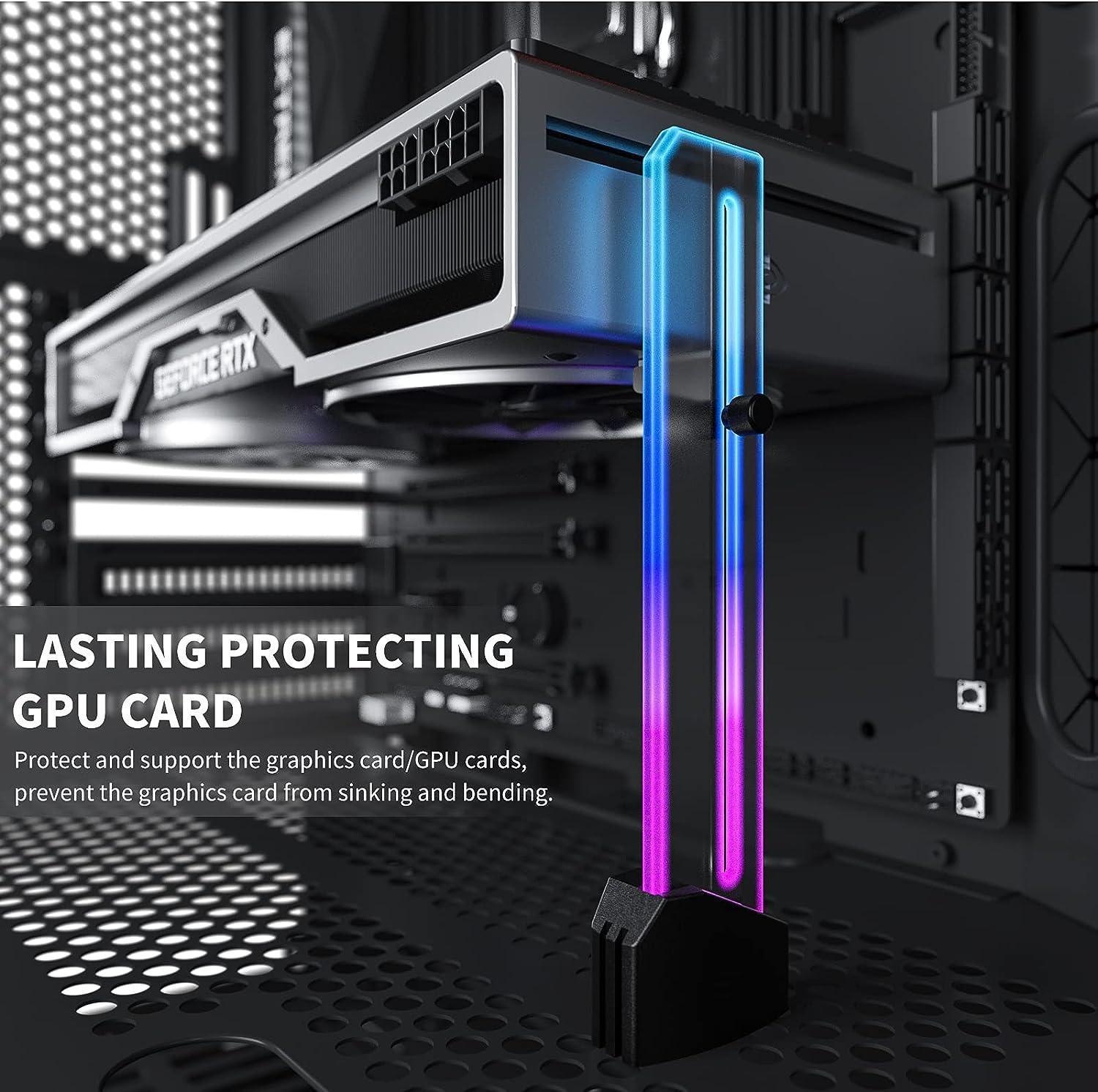 Extra Support Graphics UPHERE 5V Addressable RGB Graphics Card GPU Brace Support Video Card S ...