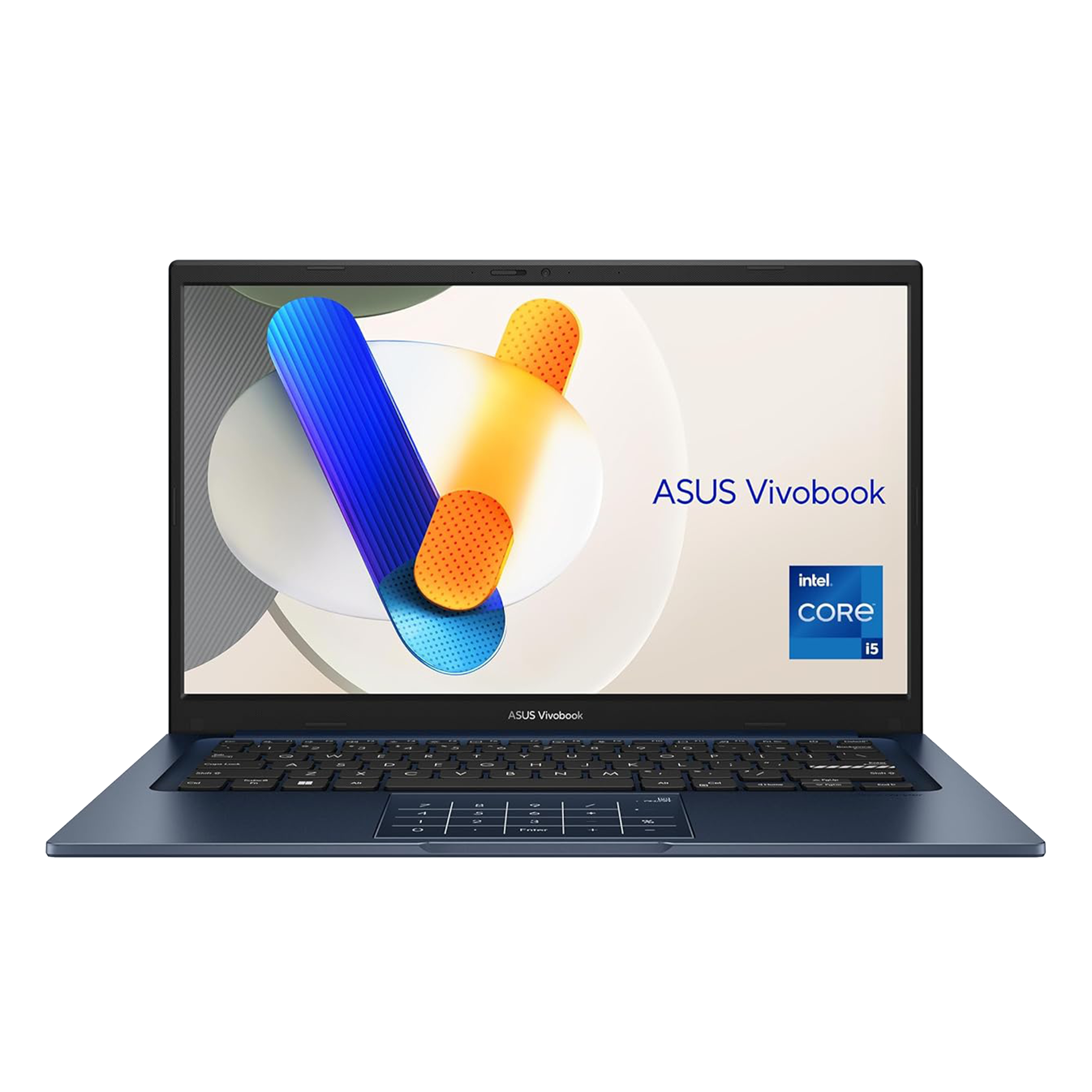 Asus Vivobook 14 X1404VA-NK884W, 14.0-inch, FHD, 60Hz, i5-1334U, 8GB Ram, 512GB SSD, Blue - لابتوب