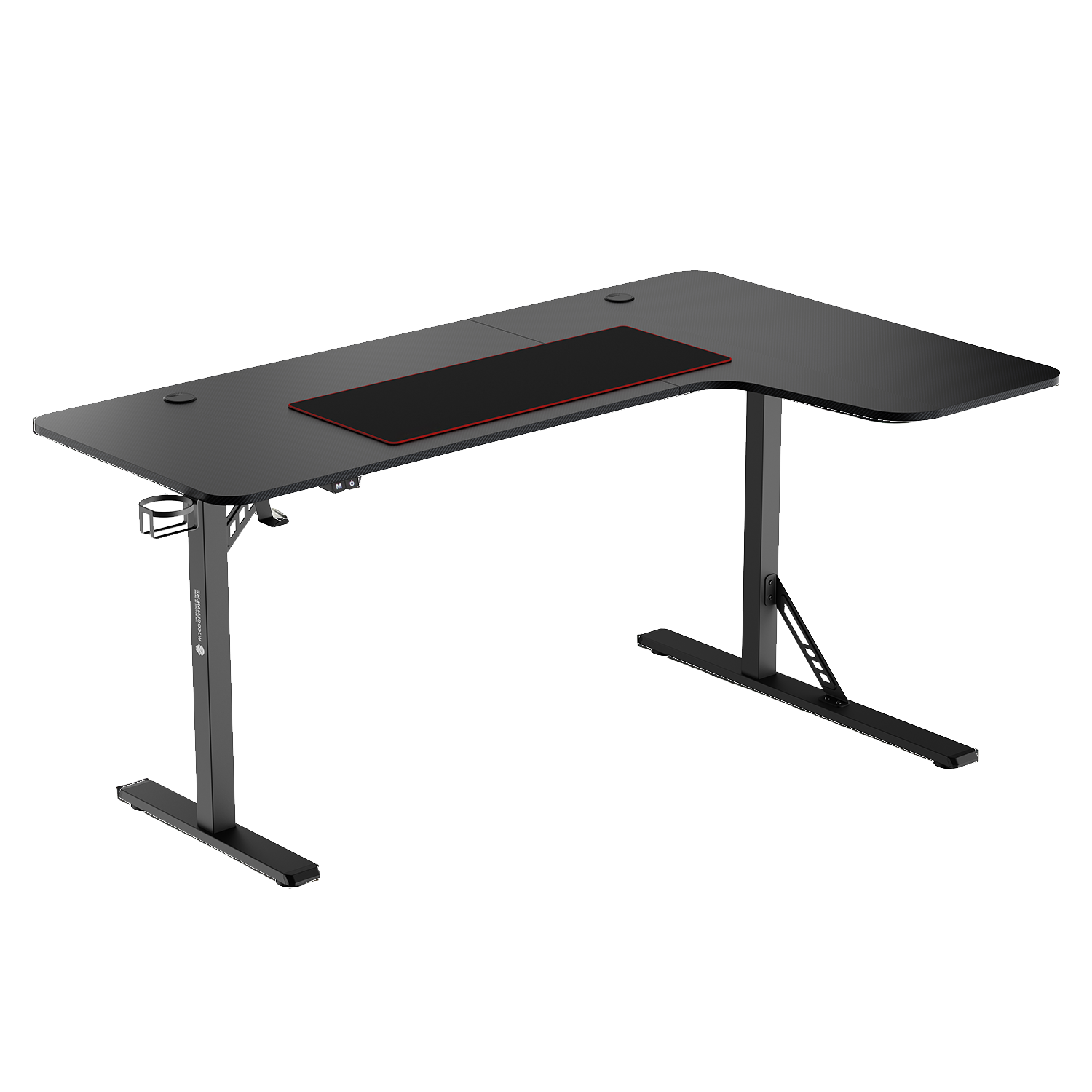 WJ COOLMAN L SHAPE BLACK 903 RIGHT SIDE - طاوله قيمنق زاويه