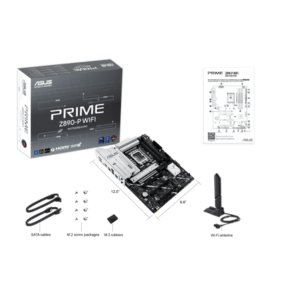 ASUS Prime Z890-P WIFI DDR5 LGA 1851 Intel ATX Gaming Motherboard- اللوحة الام