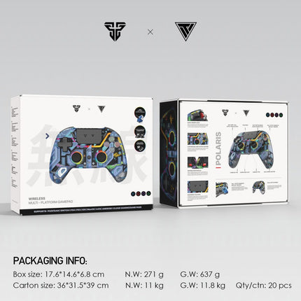 Fantech NOVA PRO WGP14 V2 Controller Wireless Multi-platform Gamepad (POLARIS) - وحدة تحكم