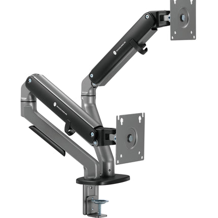 WJ COOLMAN PRO 2101 DUAL PRO SPRING MONITOR ARM / MOUNT BLACK - حامل  شاشه أسود