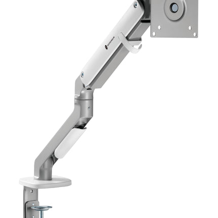 WJ COOLMAN PRO 2100 SPRING SINGLE  MONITOR MOUNT / ARM -  White - حامل شاشه أبيض