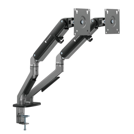 WJ COOLMAN PRO 2101 DUAL PRO SPRING MONITOR ARM / MOUNT BLACK - حامل  شاشه أسود