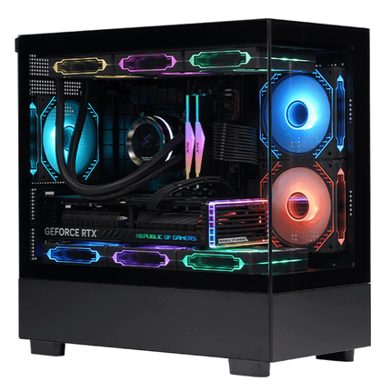 WJCOOLMAN BLADE ELITE 3 UNI FANS Black MID TOWER - كيس - PC BUILDER QATAR - Best PC Gaming Store in Qatar 