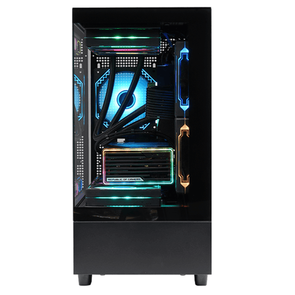 WJCOOLMAN BLADE ELITE 3 UNI FANS Black MID TOWER - كيس - PC BUILDER QATAR - Best PC Gaming Store in Qatar 