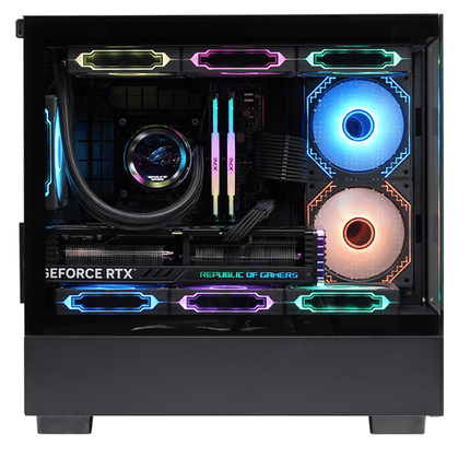 WJCOOLMAN BLADE ELITE 3 UNI FANS Black MID TOWER - كيس - PC BUILDER QATAR - Best PC Gaming Store in Qatar 