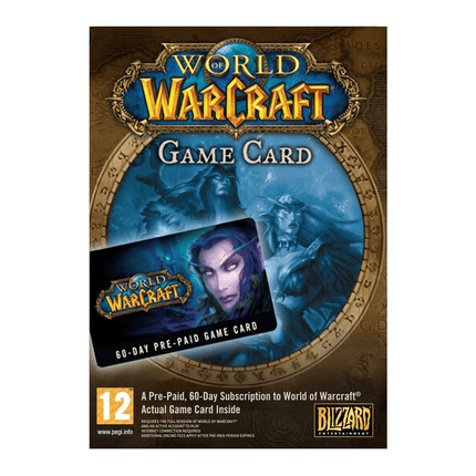 World Of Warcraft EU 60 Days - بطاقة شحن - PC BUILDER QATAR - Best PC Gaming Store in Qatar 