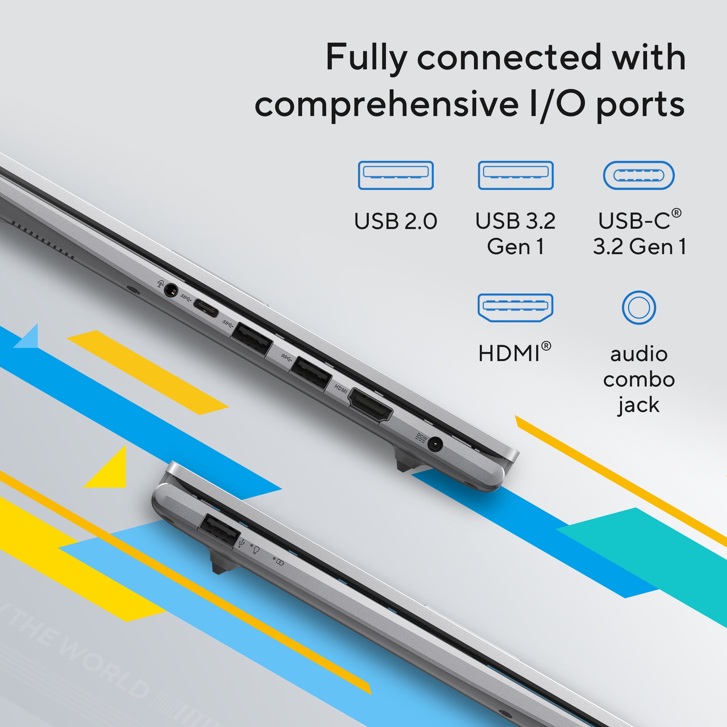 Asus Vivobook 14 X1404VA-EB385W, 14-inch, FHD 60Hz, Core 5 Processor, 16GB Ram, 512GB SSD, Blue - لابتوب