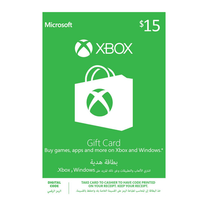 Xbox Qatar 15$ - بطاقة شحن - PC BUILDER QATAR - Best PC Gaming Store in Qatar 