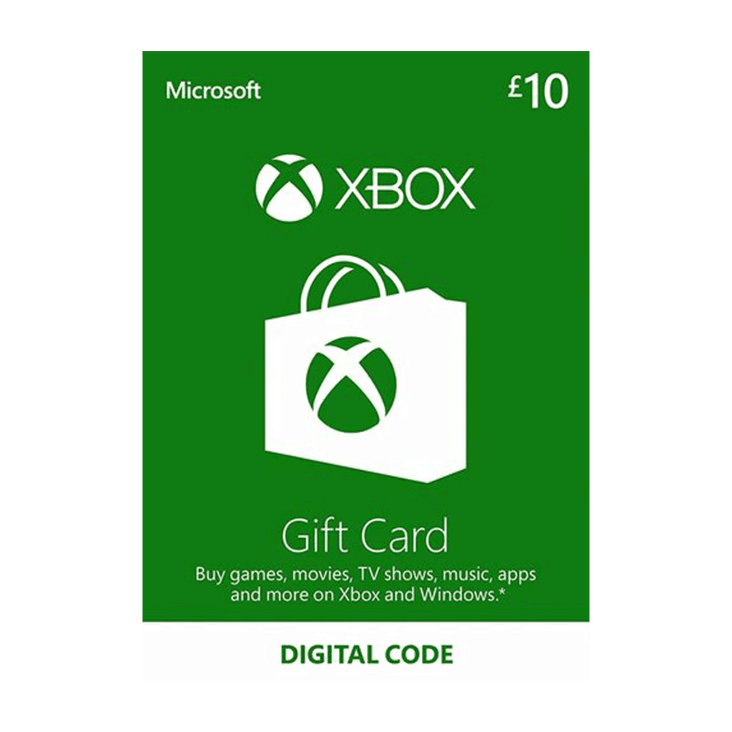 Xbox UK 10£ - بطاقة شحن Xbox UK 10£ - بطاقة شحن