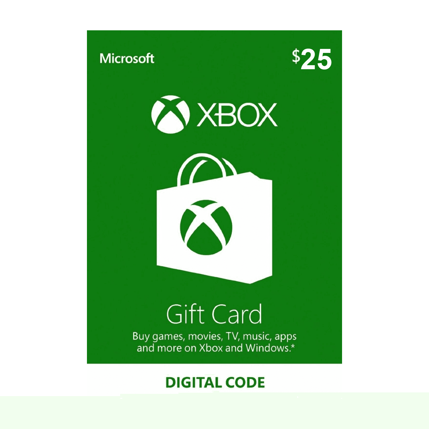 Xbox USA 25$ - بطاقة شحن Xbox USA 25$ - بطاقة شحن