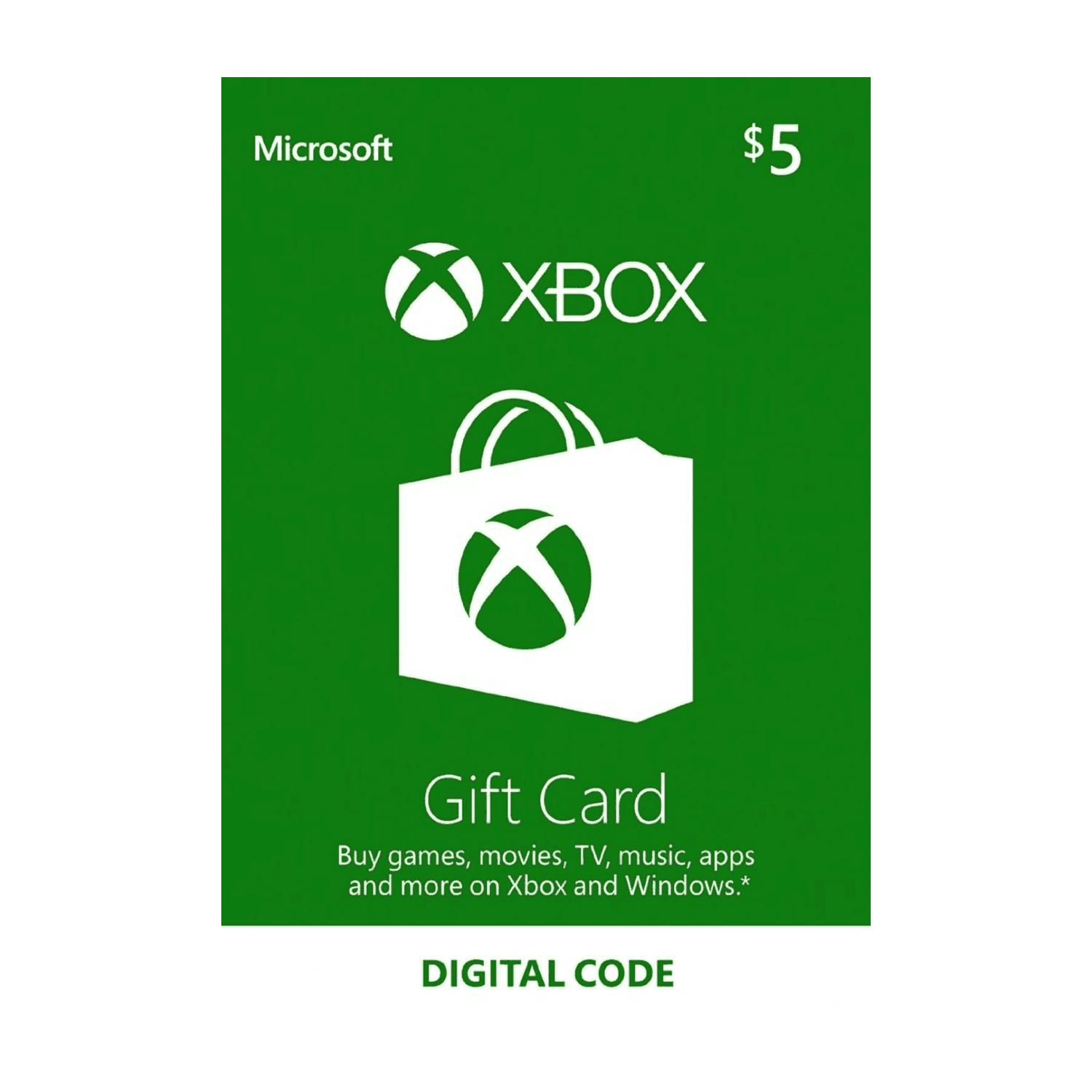 Xbox USA 5$ - بطاقة شحن Xbox USA 5$ - بطاقة شحن