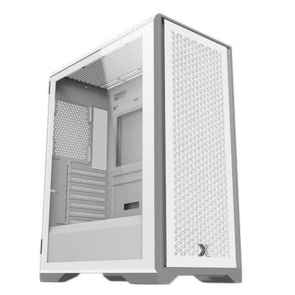 Xigmatek LUX S Mid Tower Case - Arctic - صندوق - PC BUILDER QATAR - Best PC Gaming Store in Qatar 