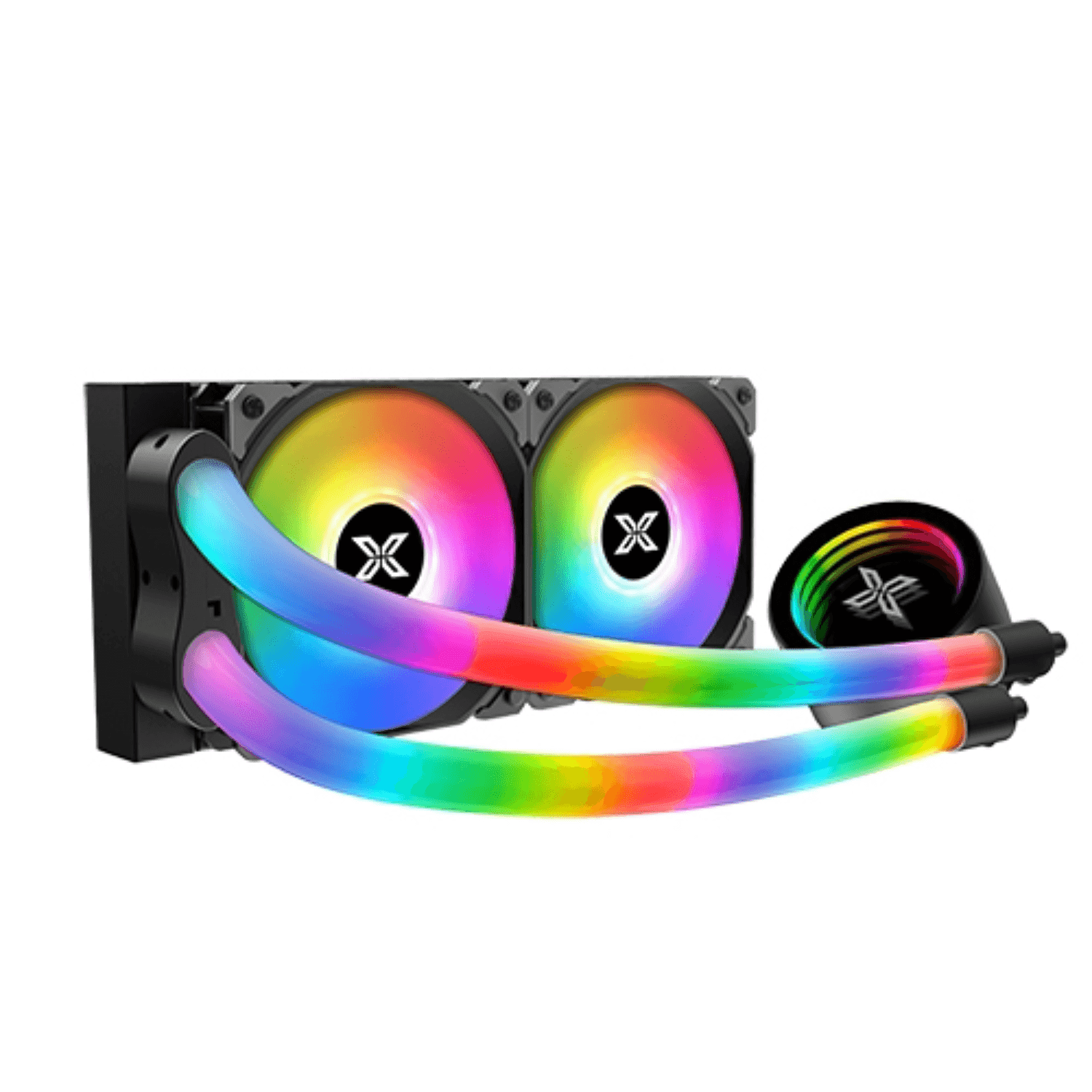 Xigmatek Neon Aqua 240 AIO Liquid Cooler - Black - مبرد Xigmatek Neon Aqua 240 AIO Liquid Cooler - Black - مبرد