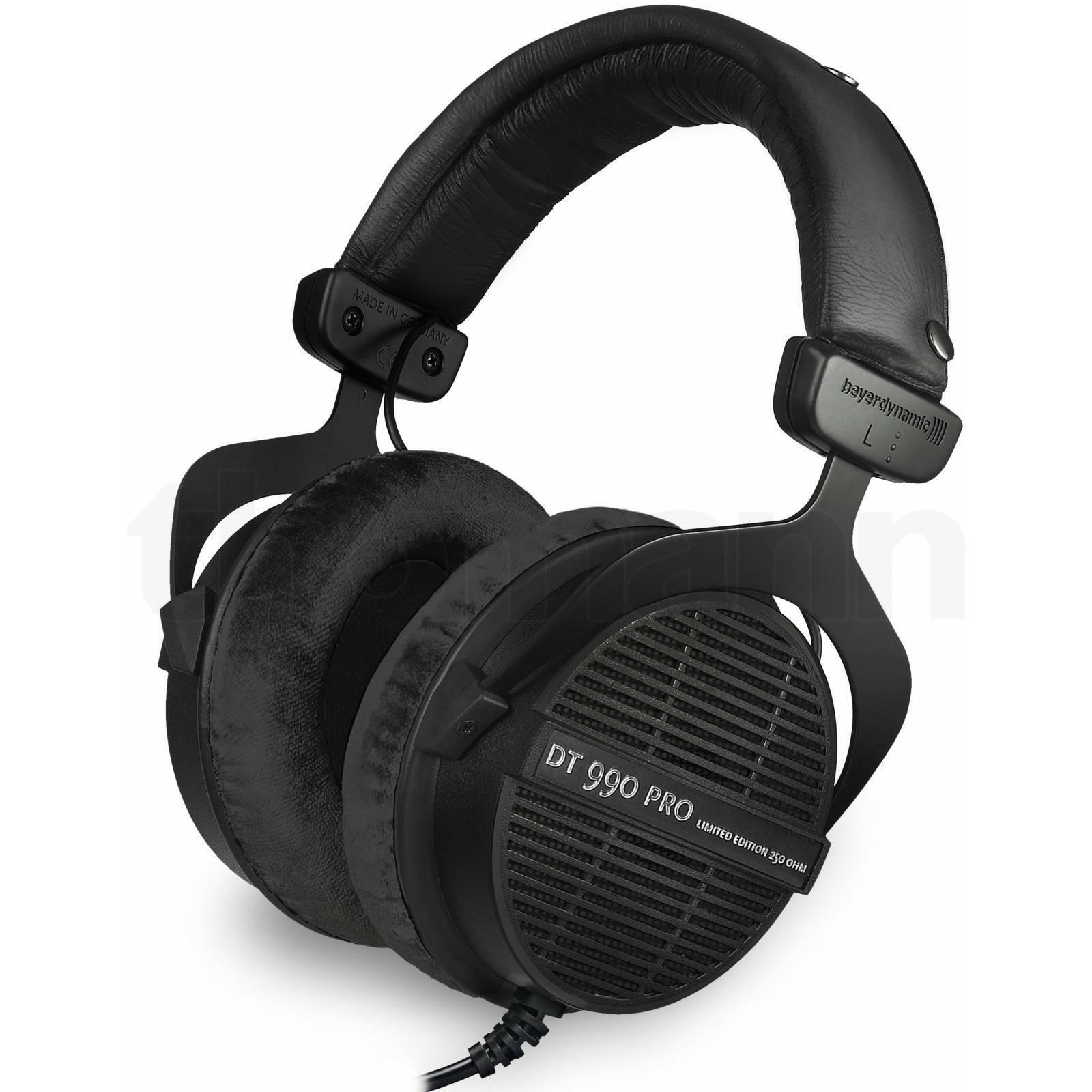 Beyerdynamic DT 990 PRO BLACK EDITION 250 Ohm Wired Studio Headphones - سماعة Beyerdynamic DT 990 PRO BLACK EDITION 250 Ohm Wired Studio Headphones - سماعة