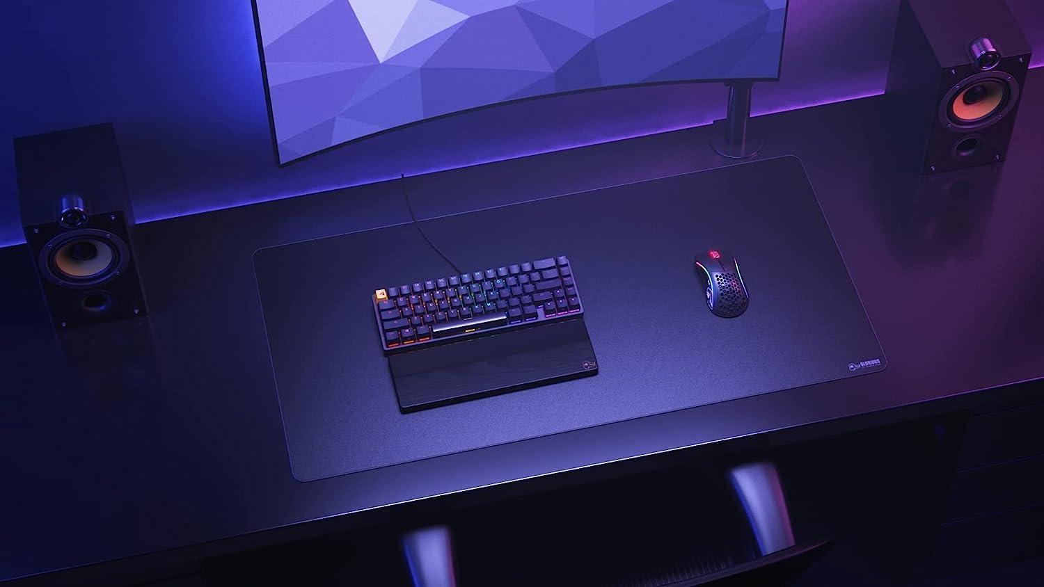 Glorious Gaming Extended Gaming Mouse Mat - Black - حصيرة الفأرة – PC ...