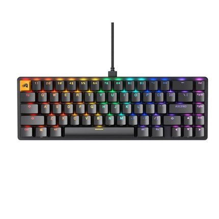 Glorious GMMK2 RGB Mechanical 65% Pre-built Keyboard - Black - لوحة مفاتيح - PC BUILDER QATAR - Best PC Gaming Store in Qatar 