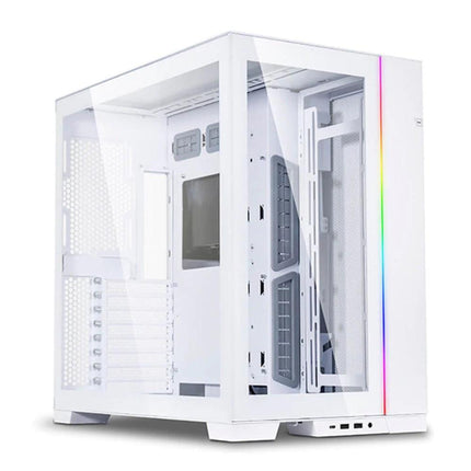 Lian Li O11 Dynamic EVO E-ATX Mid Tower Case - Snow White - صندوق - PC BUILDER QATAR - Best PC Gaming Store in Qatar 