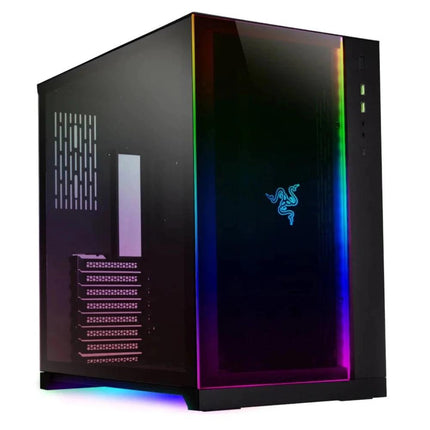 Lian Li PC-O11 Dynamic ATX Mid Tower Case - Razer Edition - صندوق - PC BUILDER QATAR - Best PC Gaming Store in Qatar 
