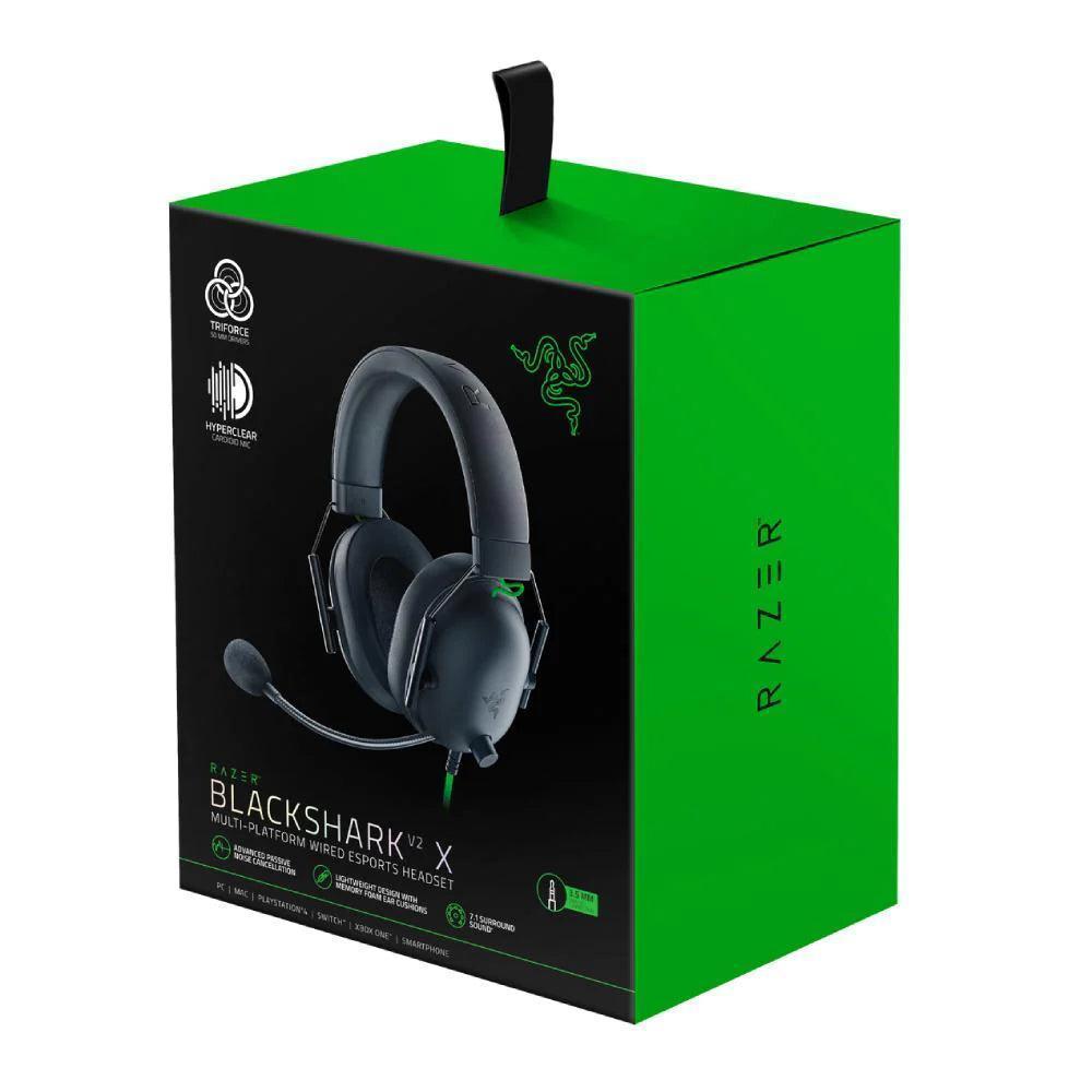 Razer BlackShark V2 X Wired eSports Headset PC PS4 Black