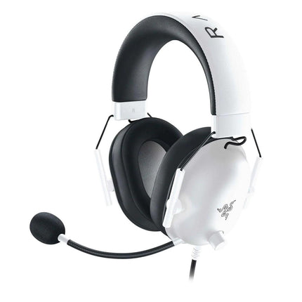 Razer BlackShark V2 X Wired Esports Headset - White - سماعة - PC BUILDER QATAR - Best PC Gaming Store in Qatar 