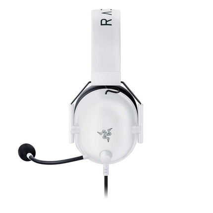 Razer BlackShark V2 X Wired Esports Headset - White - سماعة - PC BUILDER QATAR - Best PC Gaming Store in Qatar 