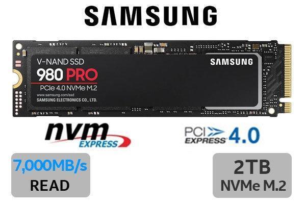 Samsung 980Pro 2TB NVMe Gen 4 M.2 Internal SSD - مساحة تخزين - PC BUILDER QATAR - Best PC Gaming Store in Qatar 