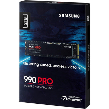 Samsung 990 PRO 2TB NVMe Gen 4 M.2 Internal SSD - مساحة تخزين - PC BUILDER QATAR - Best PC Gaming Store in Qatar 