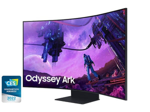 Samsung Odyssey Ark 55” 4K 165Hz Quantum Mini-LED Curved Gaming Monitor - شاشة ألعاب