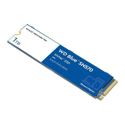 Western Digital 1TB WD Blue SN570 NVMe SSD - Gen3 x4 PCIe , M.2 , Up to 3,500 MB/s - PC BUILDER QATAR - Best PC Gaming Store in Qatar 